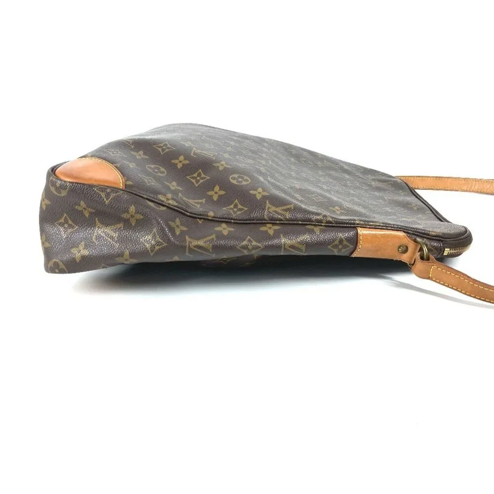 LOUIS VUITTON Brown Monogram Canvas Shoulder Bag